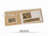 FMA Custom Decals 01 for AN PEQ-15 Case TB1078-02